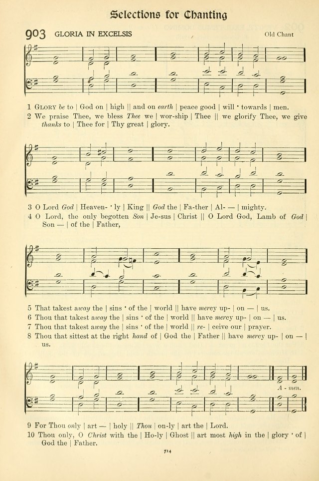 In Excelsis: Hymns with Tunes for Christian Worship. 7th ed. page 724