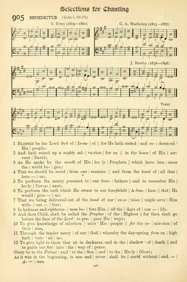 In Excelsis: Hymns with Tunes for Christian Worship. 7th ed. page 726