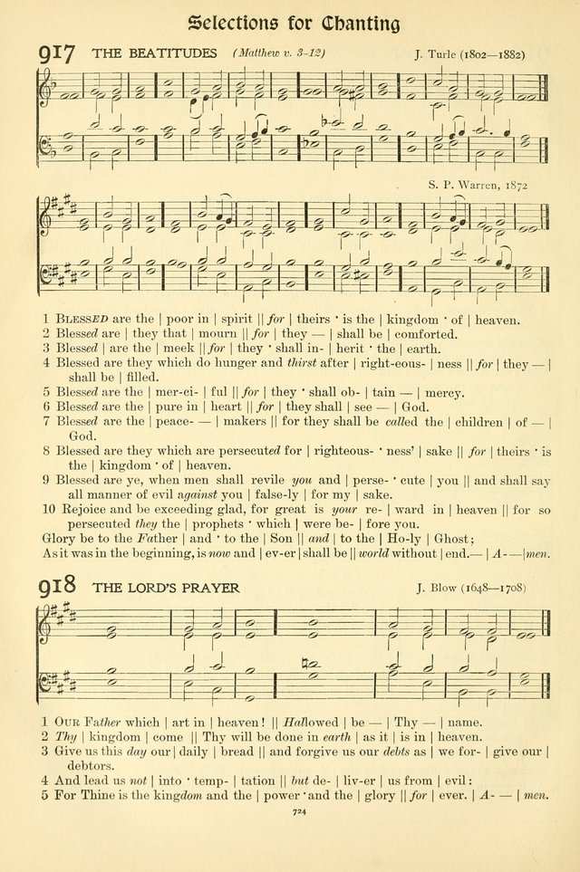 In Excelsis: Hymns with Tunes for Christian Worship. 7th ed. page 734