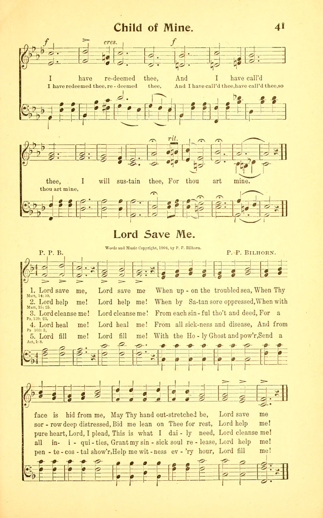 International Gospel Hymns and Songs page 39