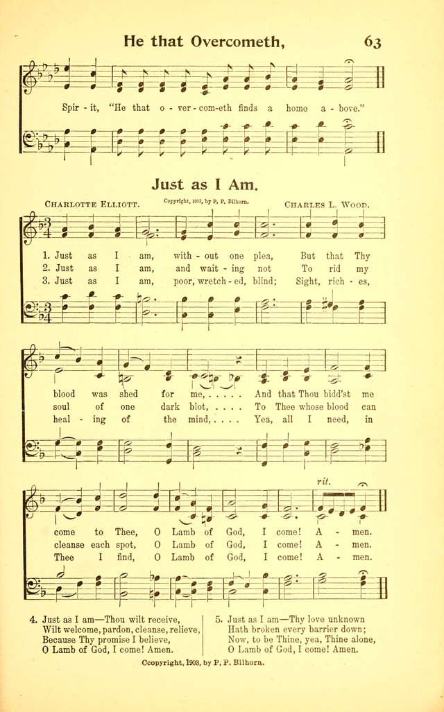 International Gospel Hymns and Songs page 61