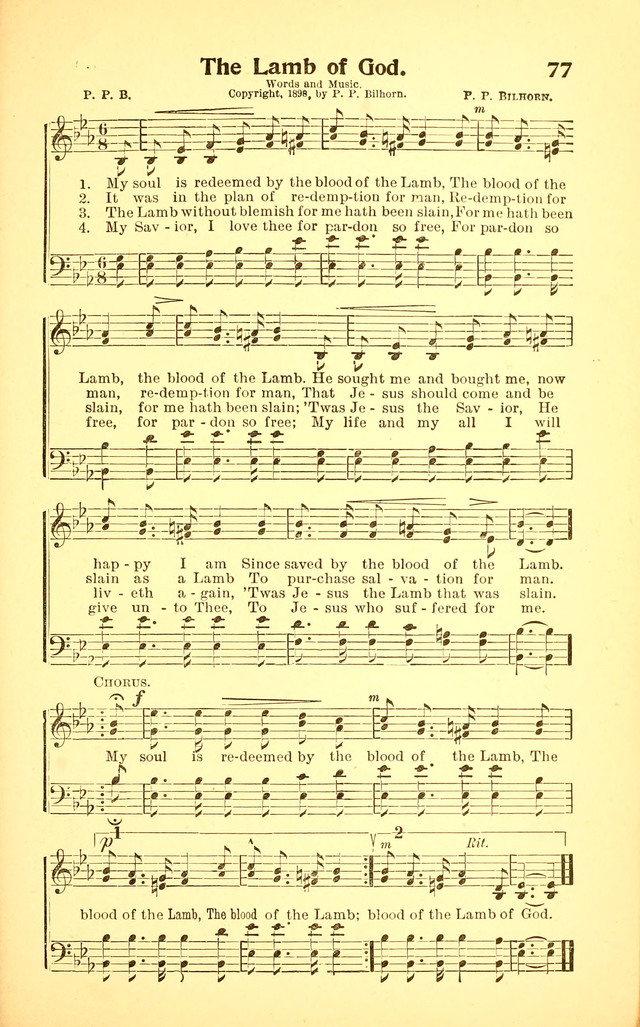 International Gospel Hymns and Songs page 75