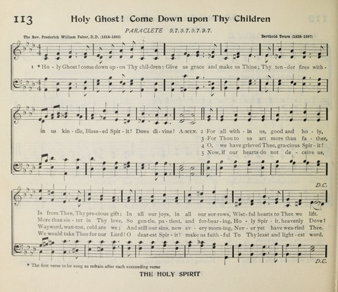 The Institute Hymnal page 138