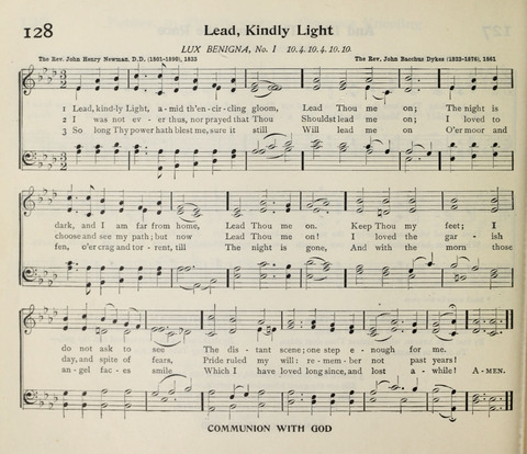 The Institute Hymnal page 154