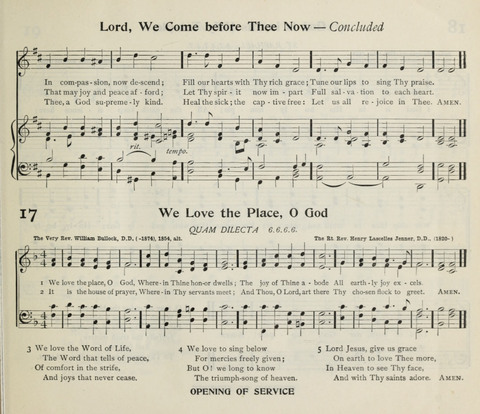 The Institute Hymnal page 17