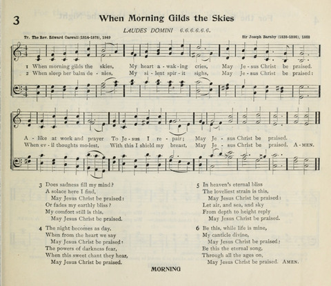 The Institute Hymnal page 3