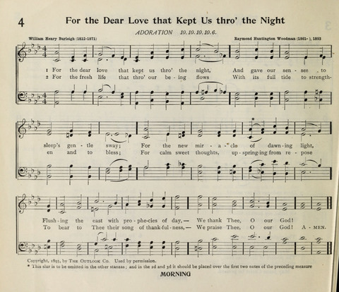 The Institute Hymnal page 4