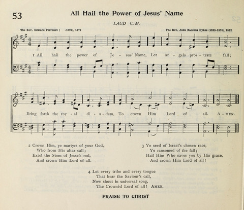 The Institute Hymnal page 60