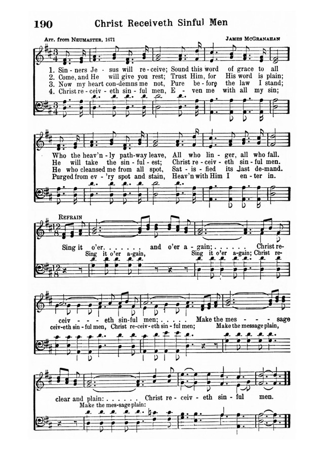 Inspiring Hymns page 168