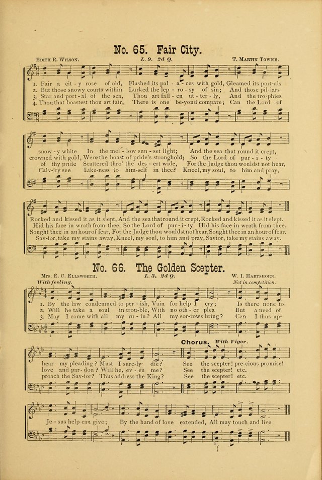 The International Lesson Hymnal page 45