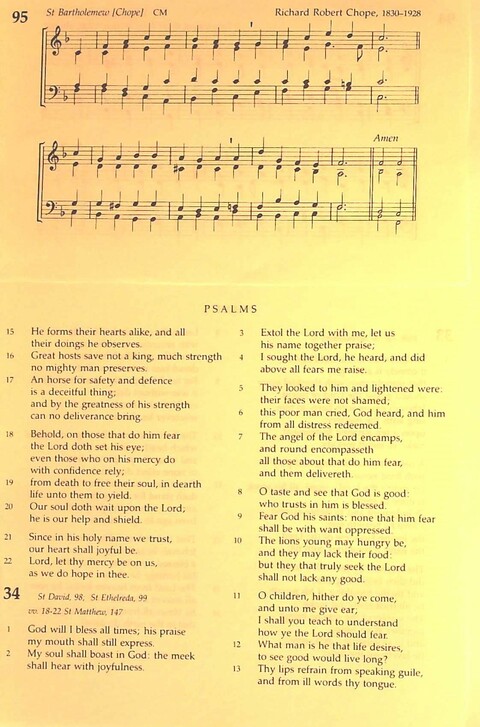 The Irish Presbyterian Hymnbook page 124