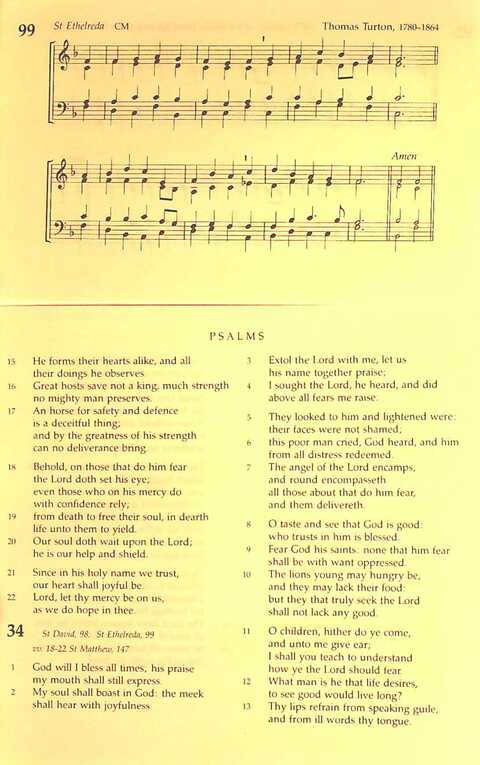 The Irish Presbyterian Hymnbook page 127