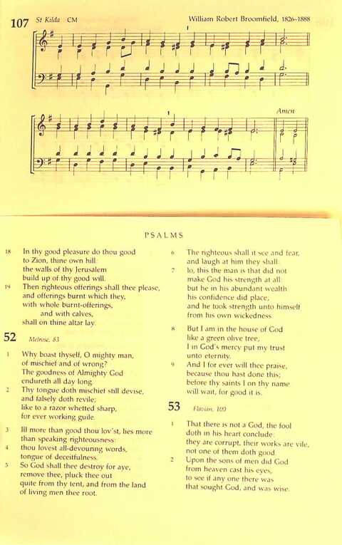 The Irish Presbyterian Hymnbook page 197