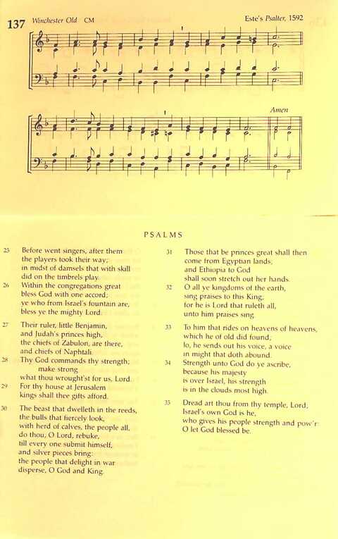 The Irish Presbyterian Hymnbook page 255