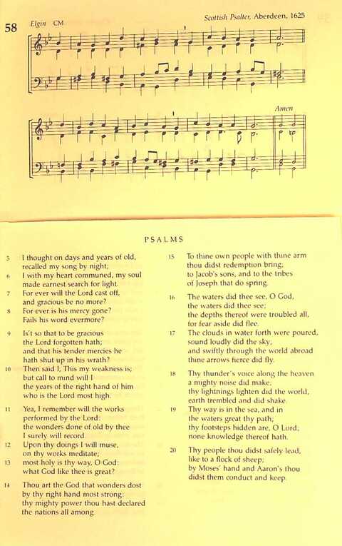 The Irish Presbyterian Hymnbook page 285