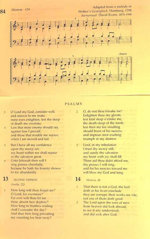 The Irish Presbyterian Hymnbook page 31