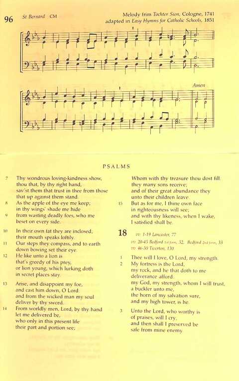 The Irish Presbyterian Hymnbook page 37