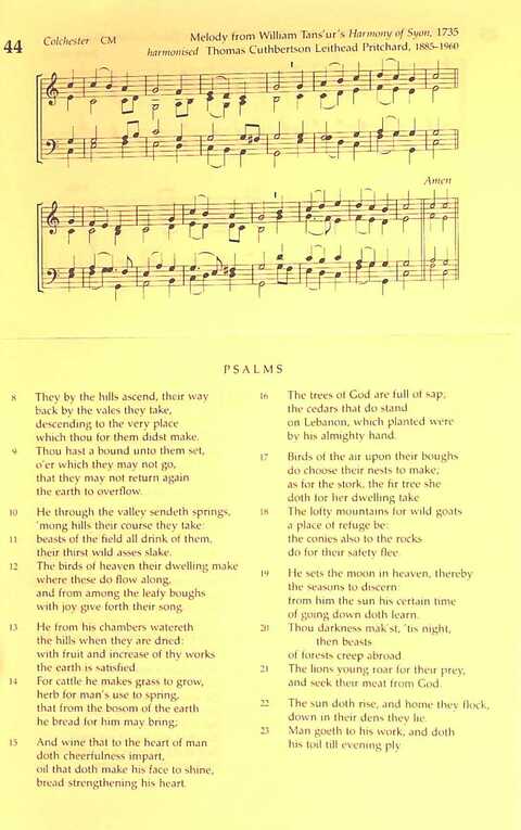 The Irish Presbyterian Hymnbook page 399