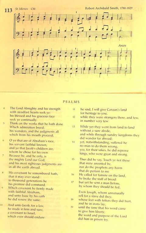 The Irish Presbyterian Hymnbook page 413