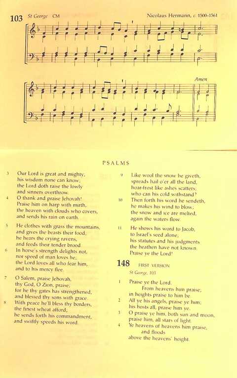 The Irish Presbyterian Hymnbook page 604