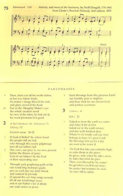 The Irish Presbyterian Hymnbook page 623