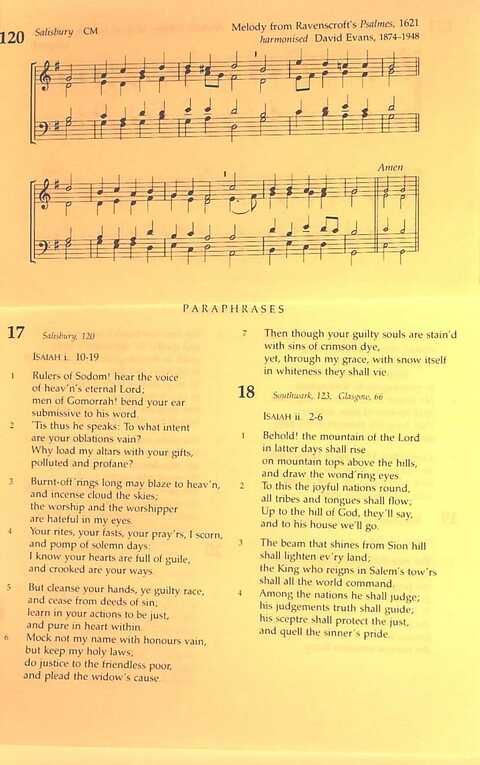 The Irish Presbyterian Hymnbook page 645