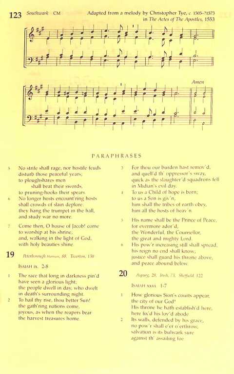 The Irish Presbyterian Hymnbook page 647