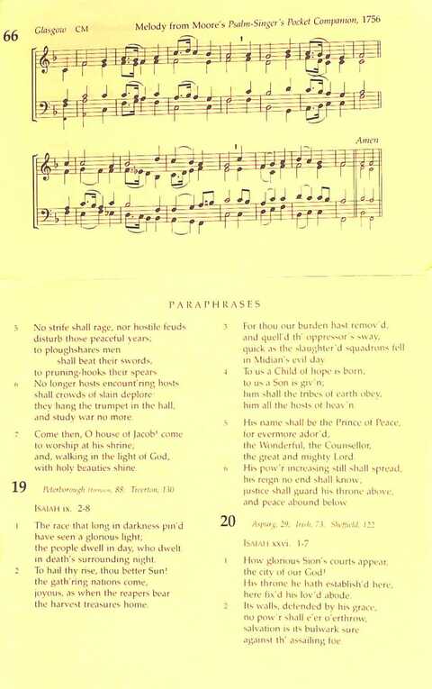 The Irish Presbyterian Hymnbook page 649