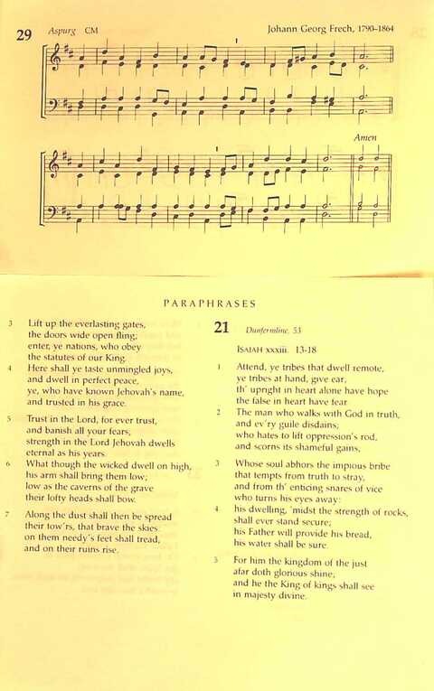 The Irish Presbyterian Hymnbook page 653