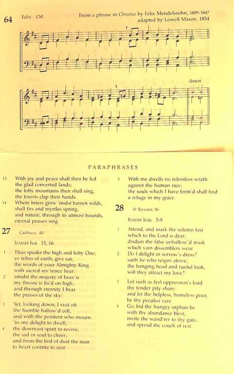 The Irish Presbyterian Hymnbook page 671