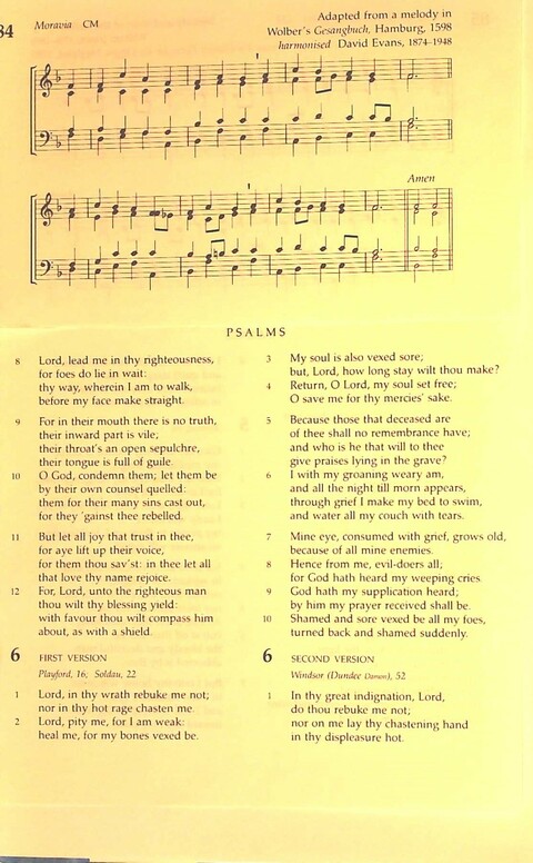 The Irish Presbyterian Hymnbook page 7