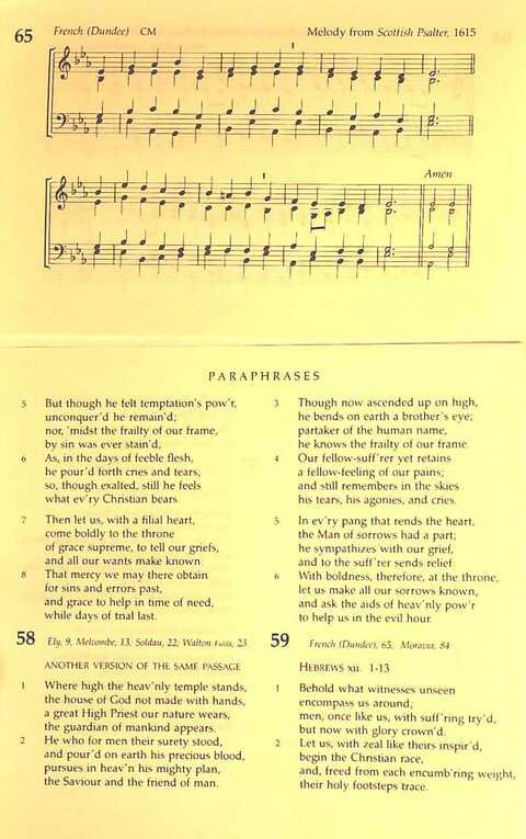 The Irish Presbyterian Hymnbook page 741