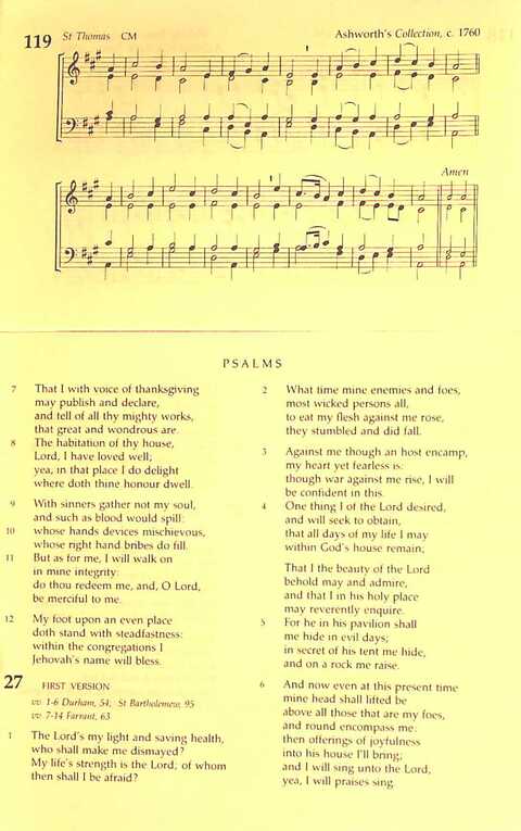 The Irish Presbyterian Hymnbook page 92