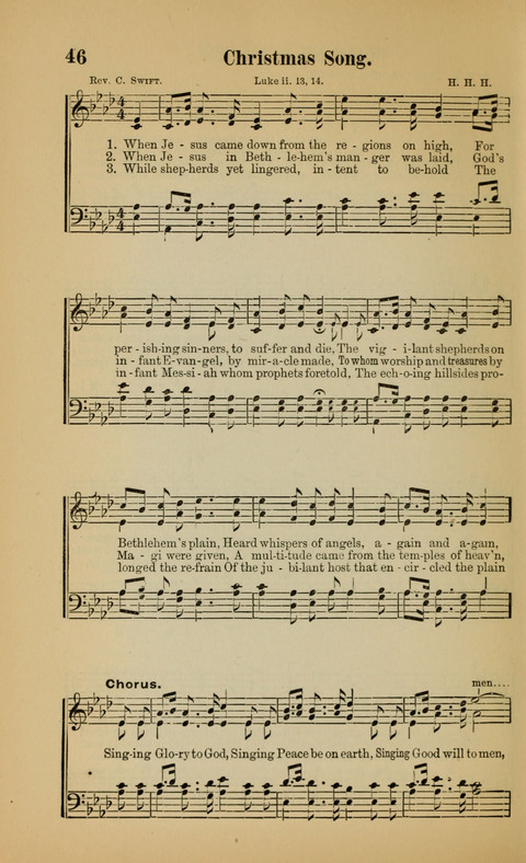 The Iris: Songs of Jesus, for Sunday-schools and devotional meetings page 46