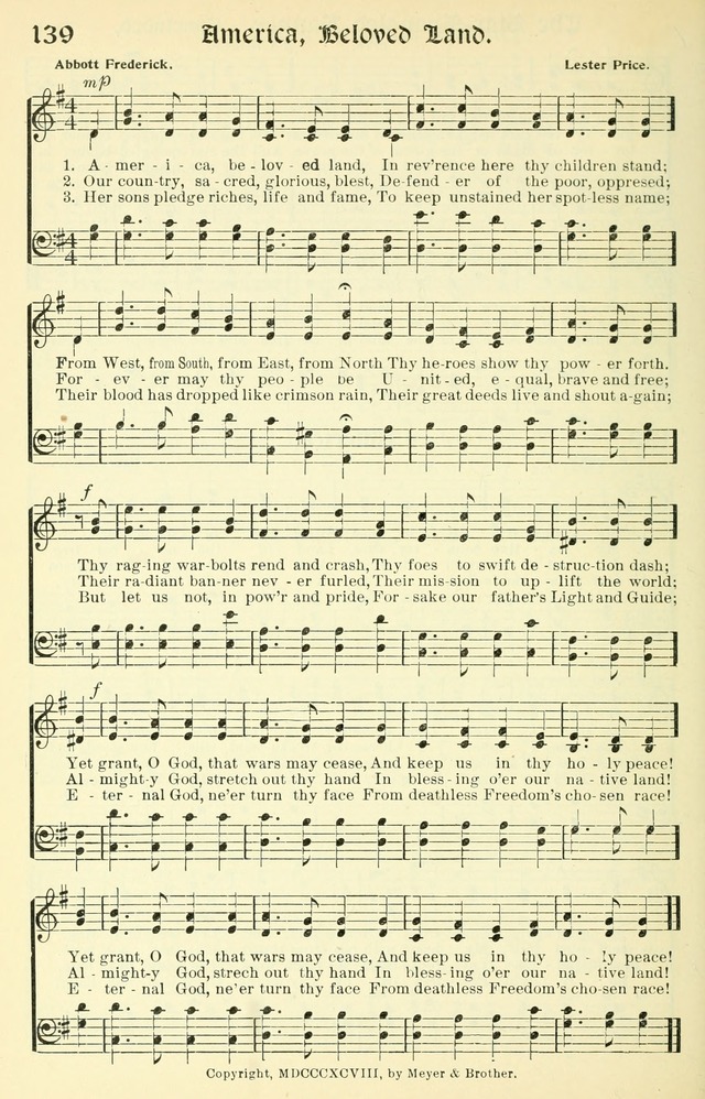 Inspiring Songs No. 1: for the Sunday school page 149