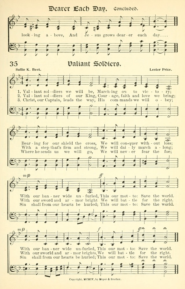 Inspiring Songs No. 1: for the Sunday school page 42