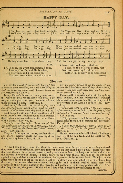 International Song Service: with gems rom fifty authors page 115