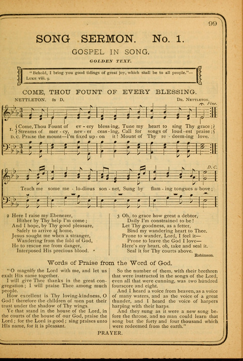 International Song Service: with gems rom fifty authors page 99