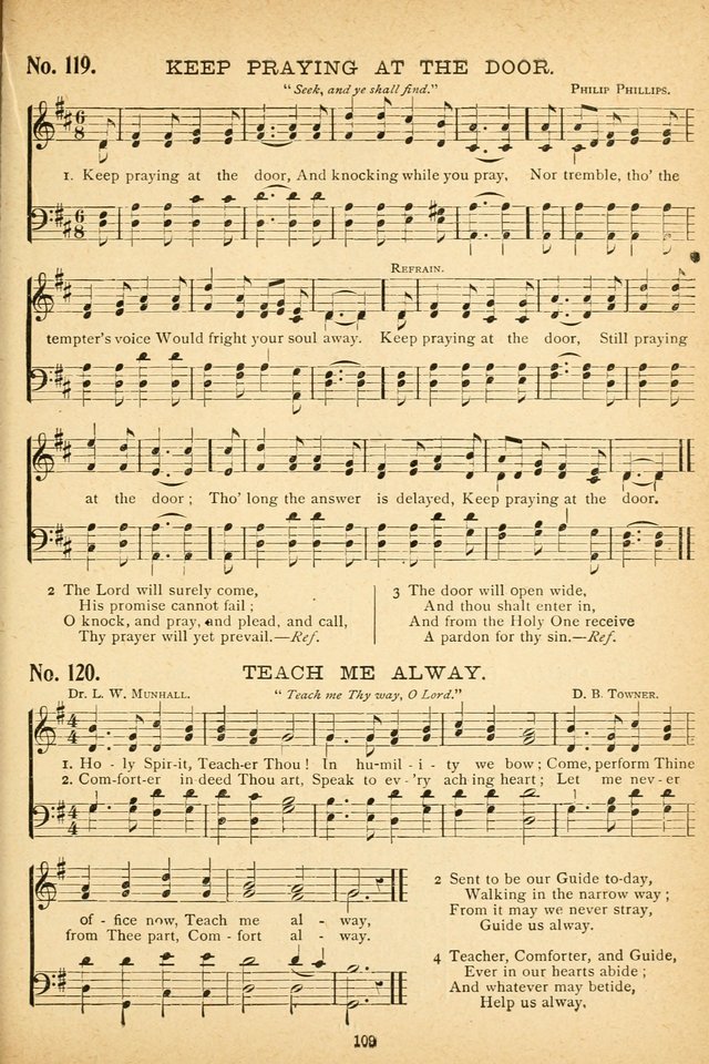 International Song Service: with Bright Gems from fifty authors, for Sunday-schools, gospel meetings, missionary and young people