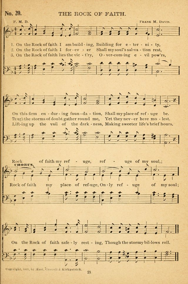 International Song Service: with Bright Gems from fifty authors, for Sunday-schools, gospel meetings, missionary and young people