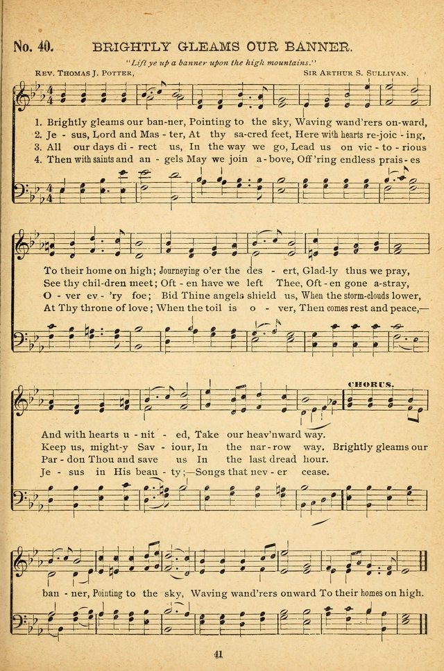 International Song Service: with Bright Gems from fifty authors, for Sunday-schools, gospel meetings, missionary and young people