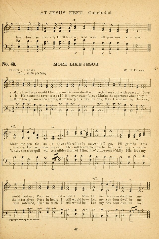 International Song Service: with Bright Gems from fifty authors, for Sunday-schools, gospel meetings, missionary and young people