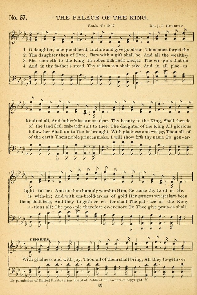 International Song Service: with Bright Gems from fifty authors, for Sunday-schools, gospel meetings, missionary and young people