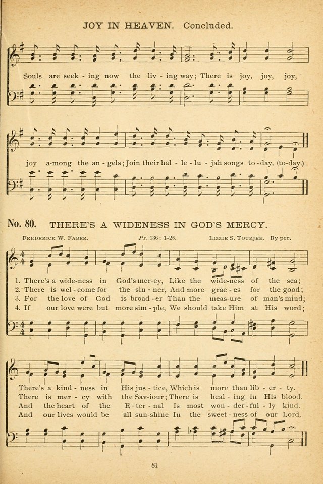 International Song Service: with Bright Gems from fifty authors, for Sunday-schools, gospel meetings, missionary and young people