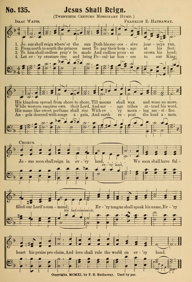 Ideal Sunday School Hymns page 135