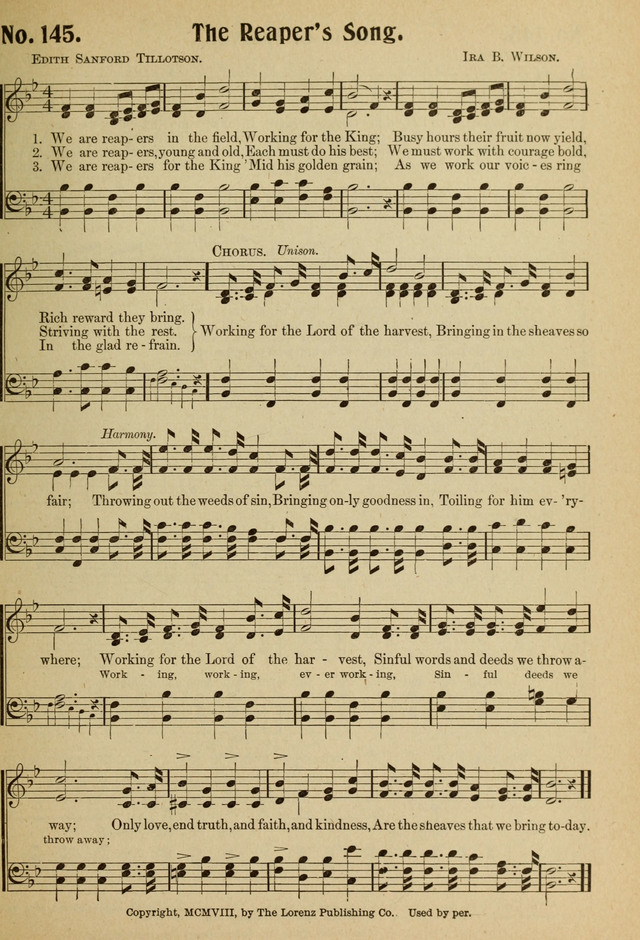 Ideal Sunday School Hymns page 145