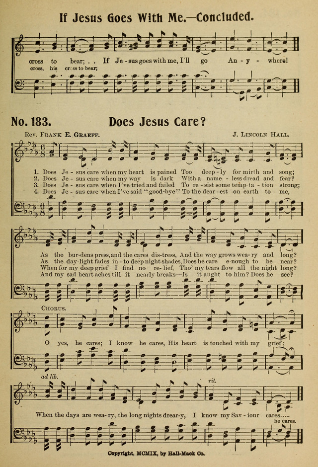 Ideal Sunday School Hymns page 185