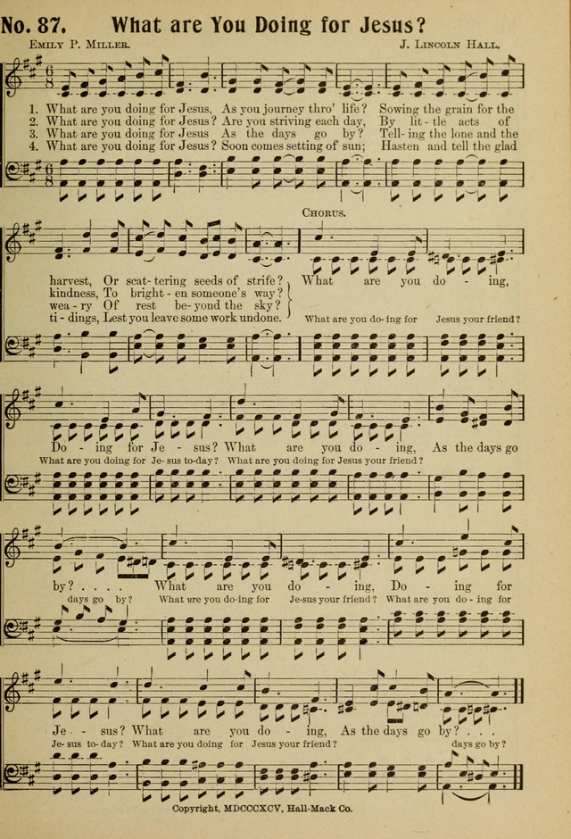 Ideal Sunday School Hymns page 87