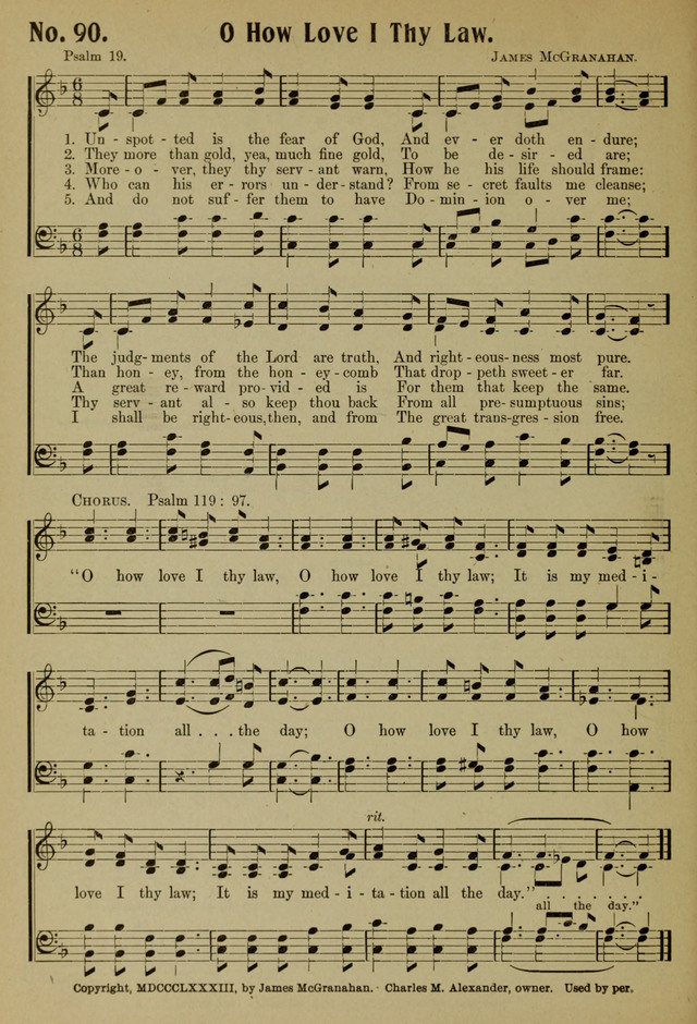 Ideal Sunday School Hymns page 90