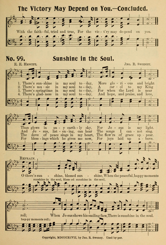 Ideal Sunday School Hymns page 99